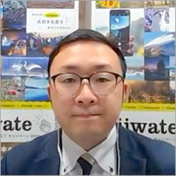 岩手県 政策企画部　広聴広報課　主事 金田一 勉氏