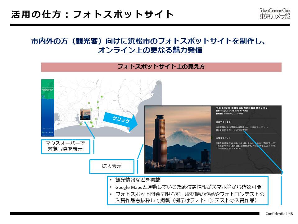 活用の仕方：フォトスポットサイト